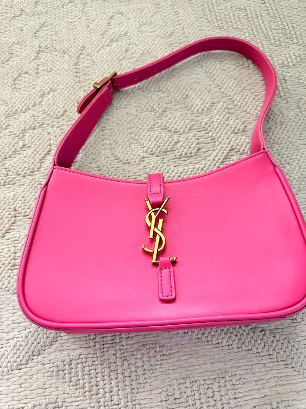 Hot Pink Shoulder Bag - Picture 2 of 4